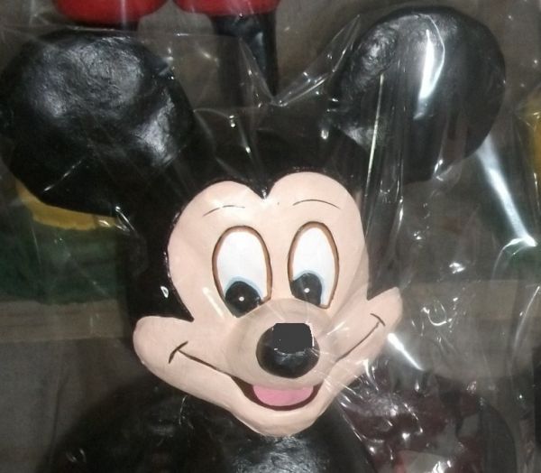 PEÇAS PARA JARDIM - MICKEY, MINNIE, PLUTO