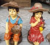 ENCOMENDA SRA. CRISTINA - CASAL DE CRIANÇAS DE RESINA
