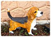 ENCOMENDA SR. MICHELL - CACHORRO BEAGLE DE RESINA