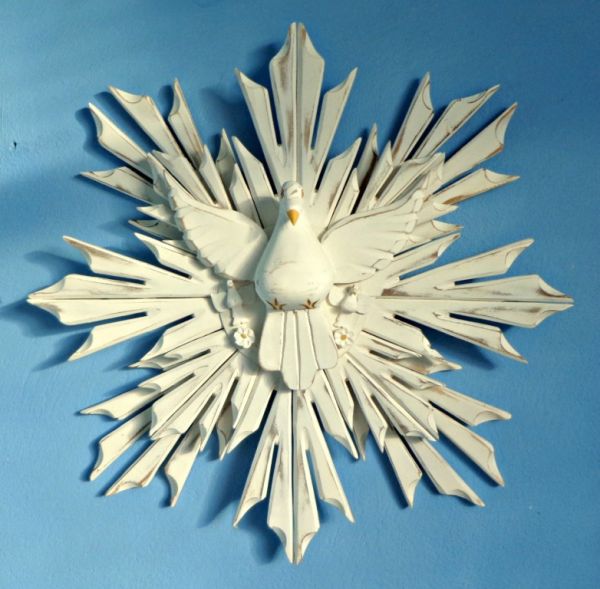 ENCOMENDA SRA. NARA DE SOUZA - DIVINO ESPÍRITO SANTO 55 CM