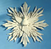 ENCOMENDA SRA. NARA DE SOUZA - DIVINO ESPÍRITO SANTO 55 CM